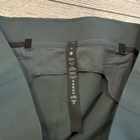 Lululemon SenseKnit Running Tight 28'' Mens XL Green Athleisure Active LM5AB1S - Picture 6 of 8